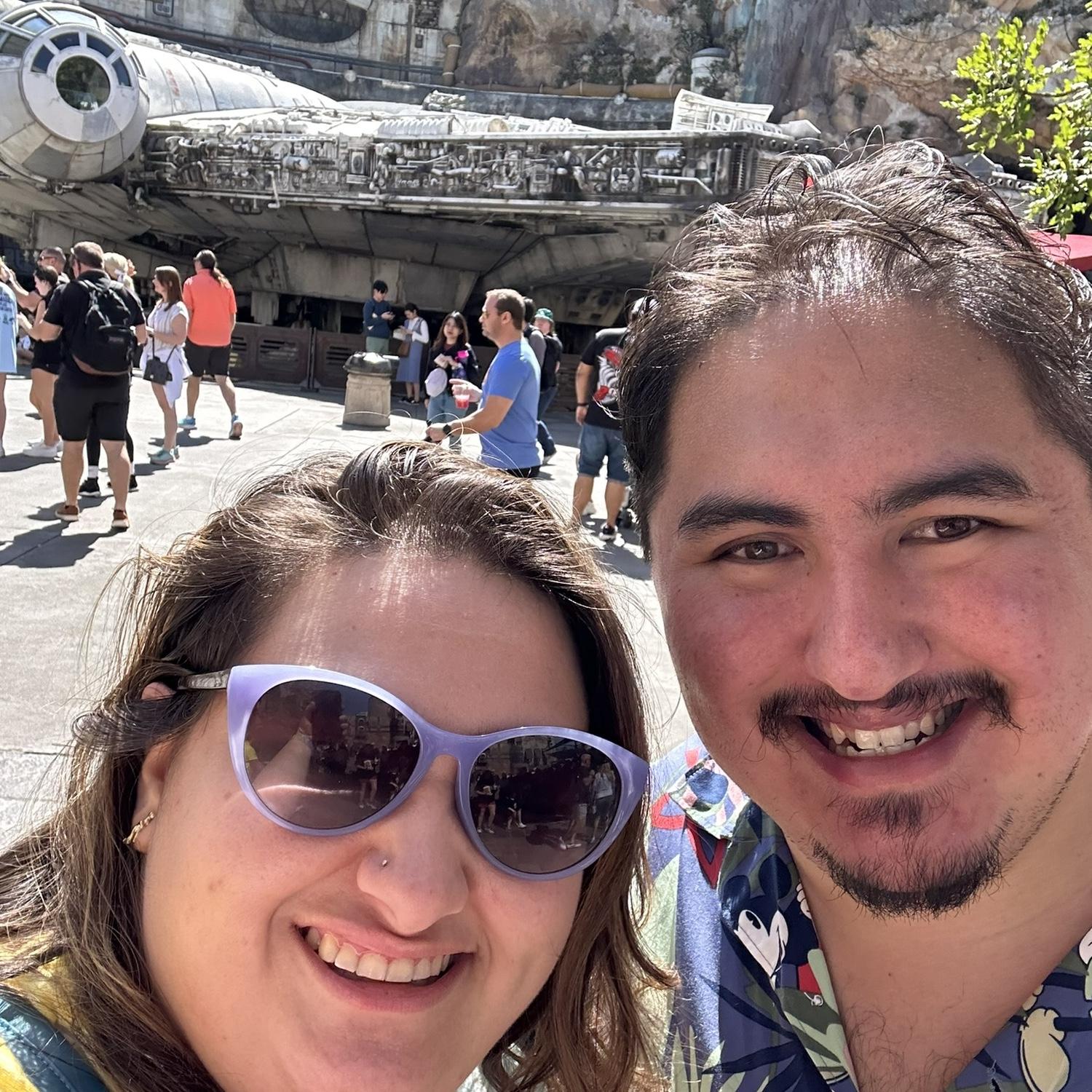 Our first ever Disney trip together.