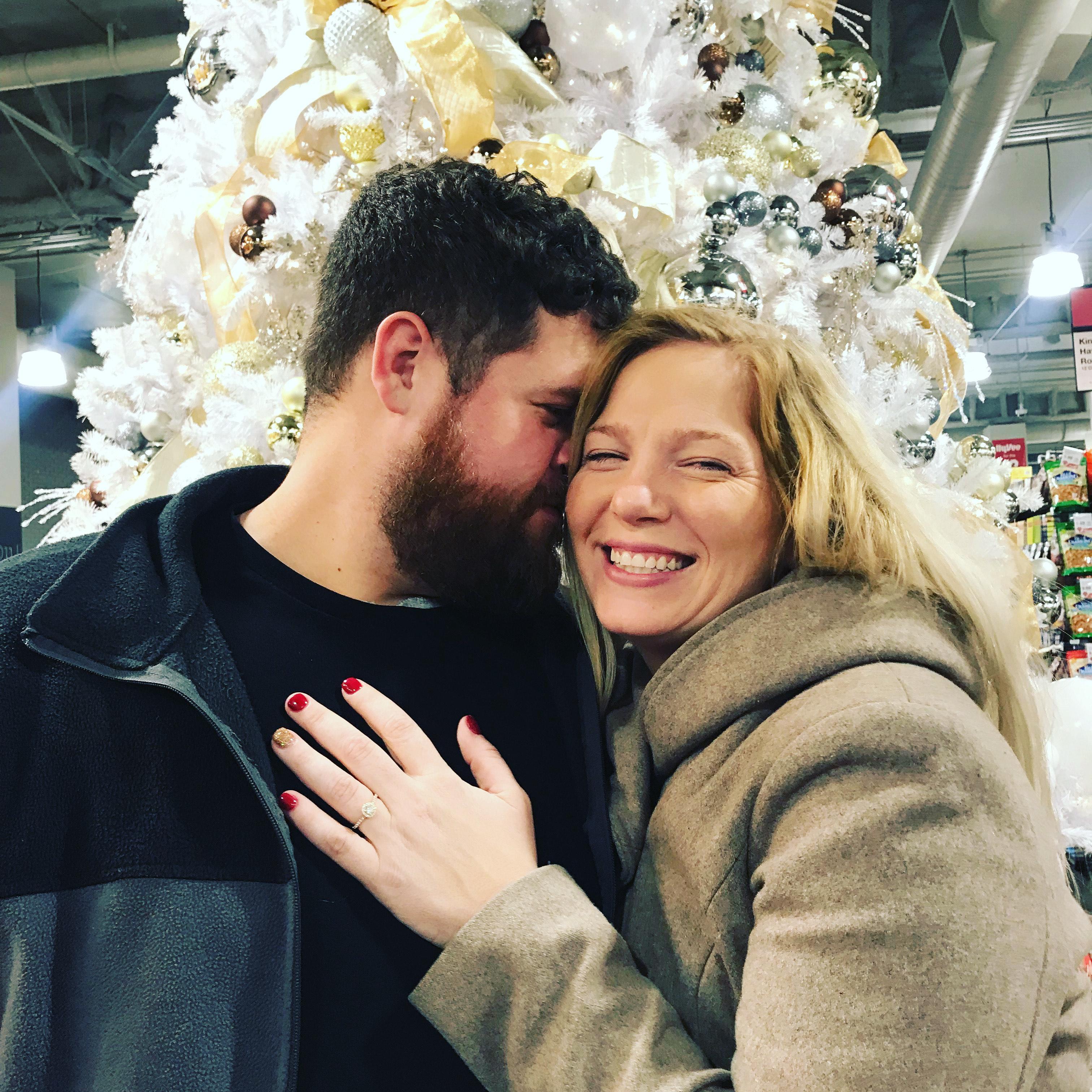 Our engagement night!