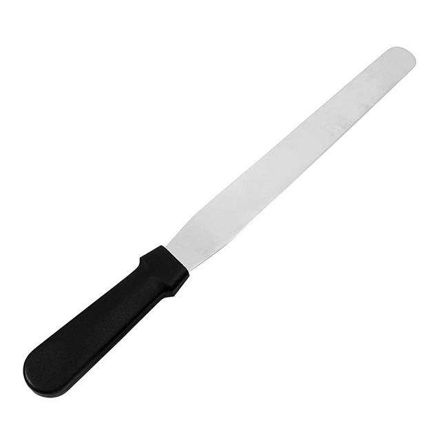 Fat Daddio's Stainless Steel Straight Spatula, 10 Inch