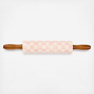 Rosy Check Ceramic Rolling Pin