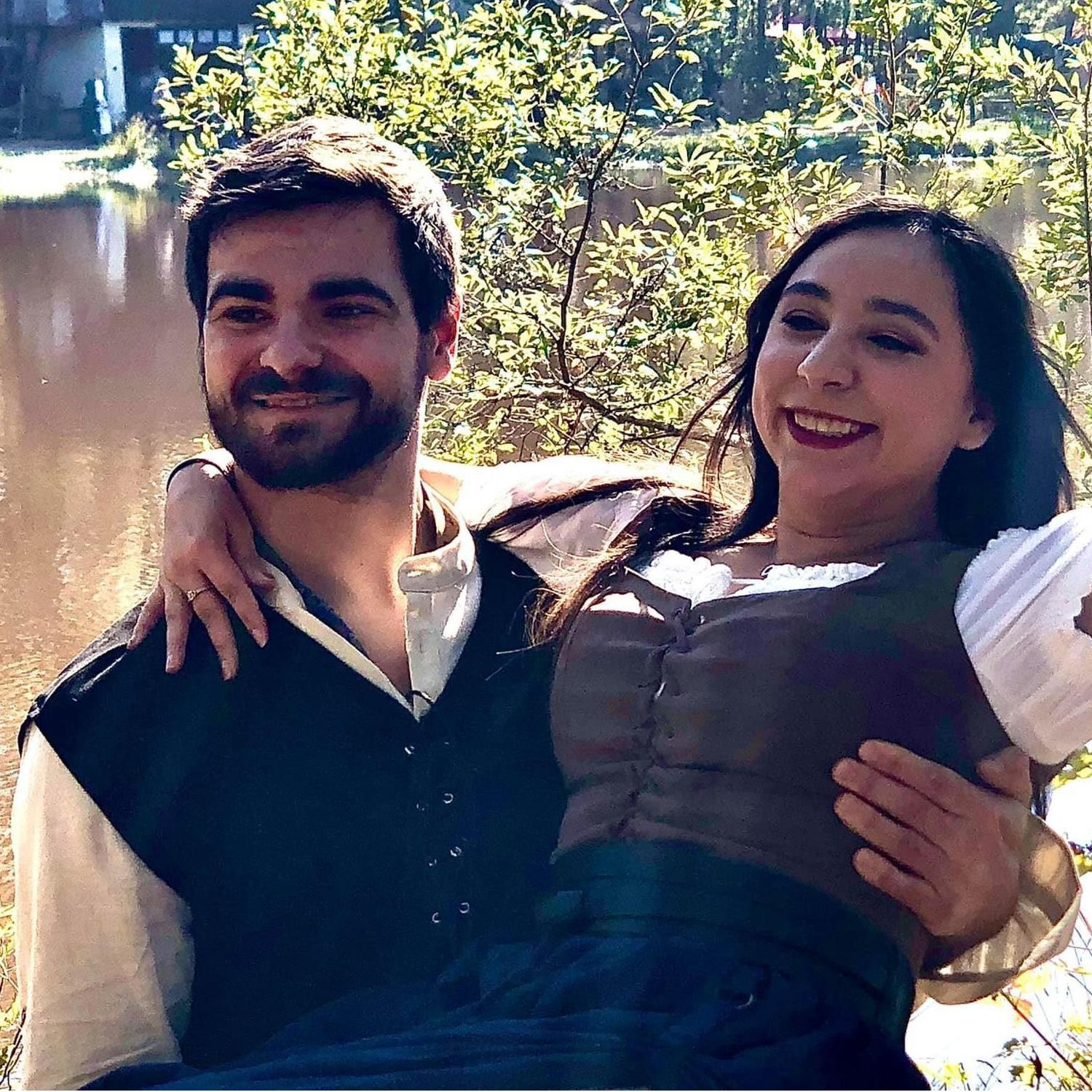Being cute at RenFest!