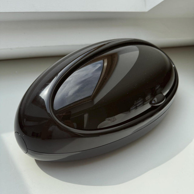 Bread bin Stefano Giovannoni Alessi Italy design black bread box
