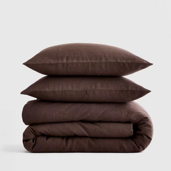European Linen Duvet Cover Set - King/Cal King