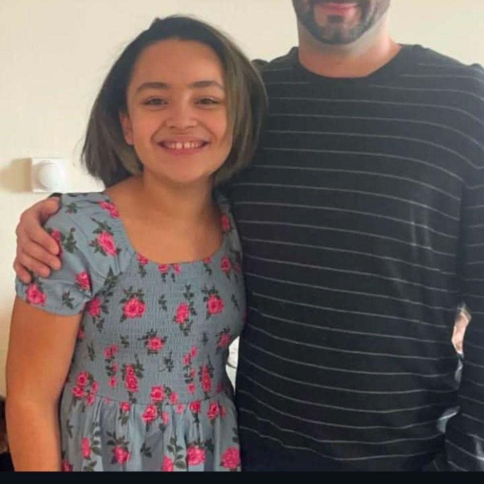 Justins's first father daughter dance.