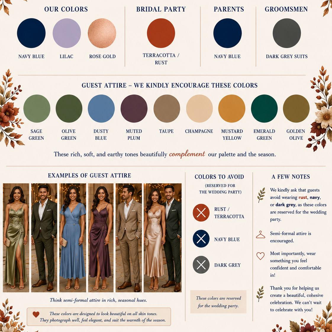 WEDDING GUEST PALETTE