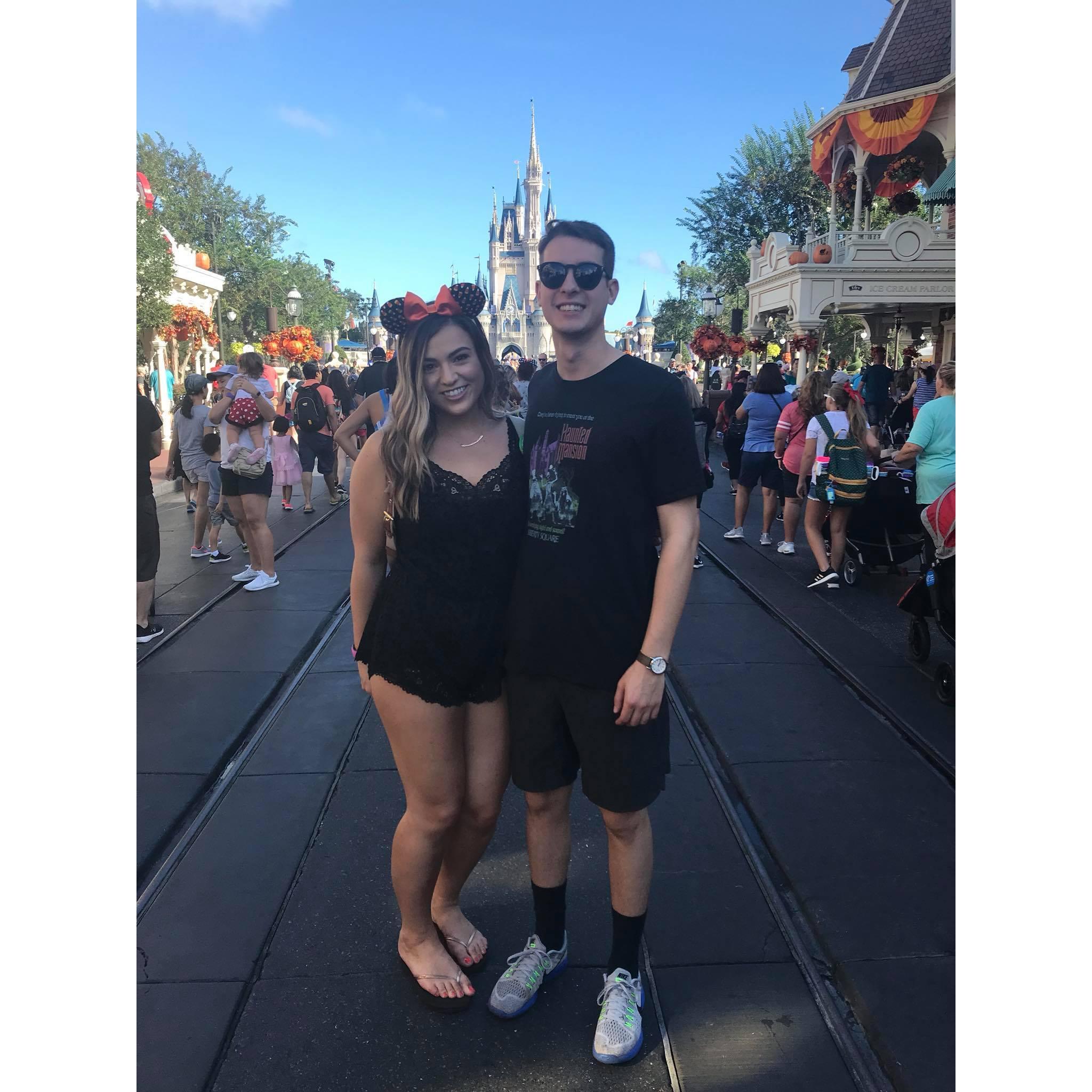 Enjoying the Disney magic!