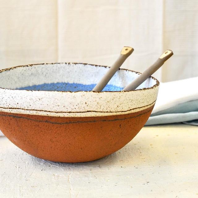 Ceramic bowl, large bowl, salad bowl,...