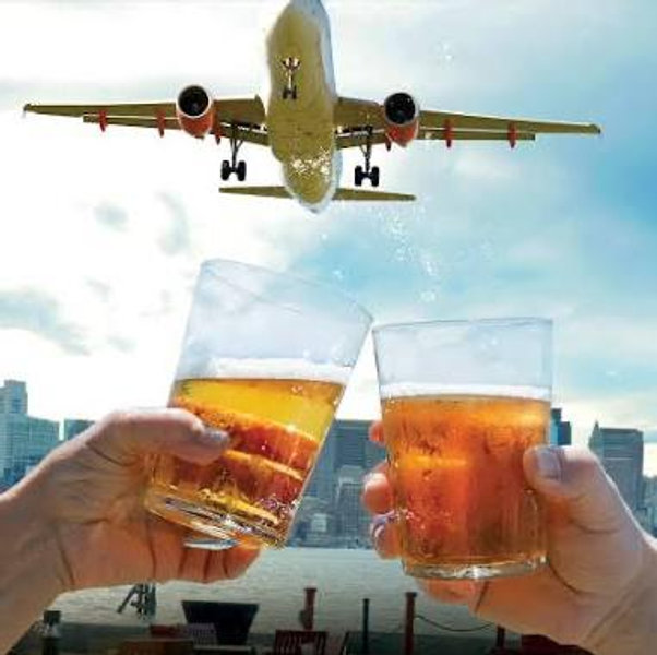 Honeymoon Airport drinks