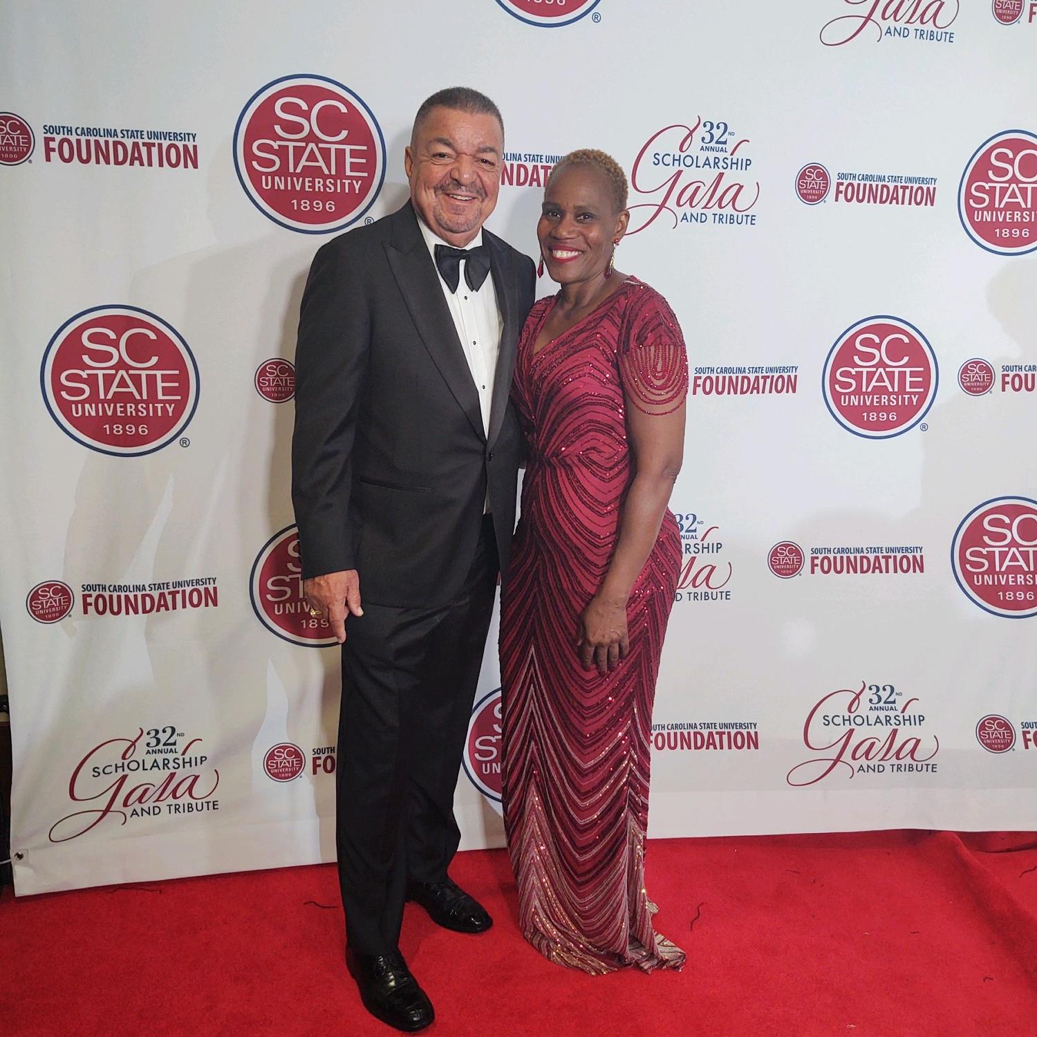 Feeling Thankful at the South Carolina State University Gala.