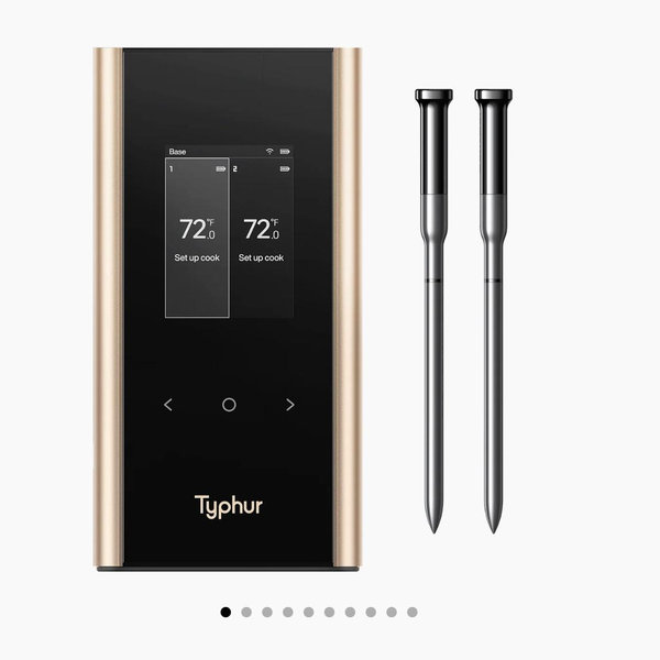 Typhur Sync Gold Dual: Most Stable Wireless Thermometer