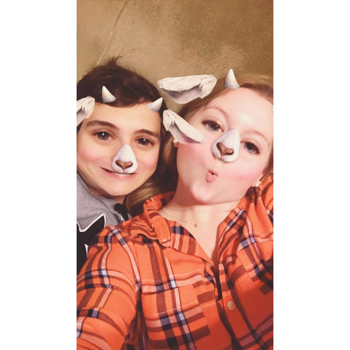 October 26, 2016 - Who doesn't love a good snapchat filter?!