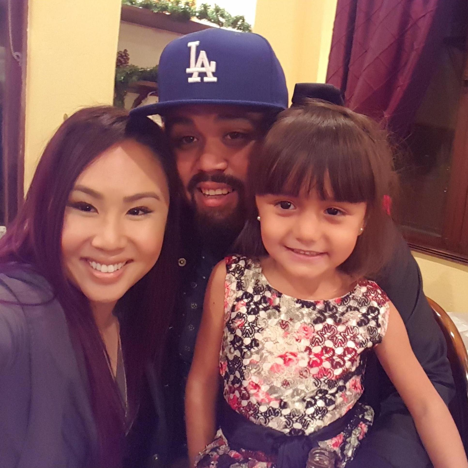 Christmas Eve at the San Juan's.
With the one and only, Mya Rose.
2015 Monrovia, CA