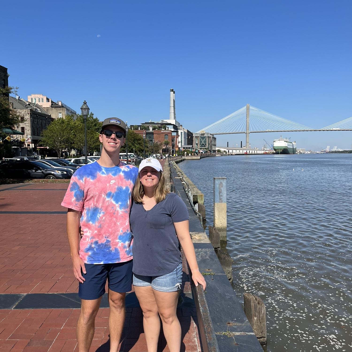 First Riser family vacation together.