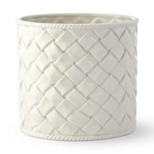 AERIN Woven Basket Cachepot, Medium