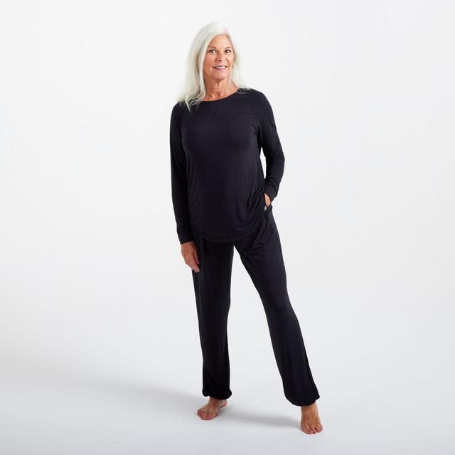 Women’s Bamboo Loungewear Long Sleeve Top & Pants Set