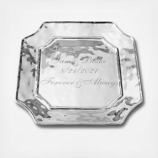 Personalized Soho Lucca Square Platter