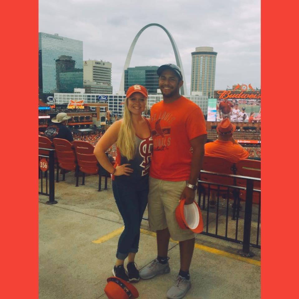 Our first Cardinals game!!!