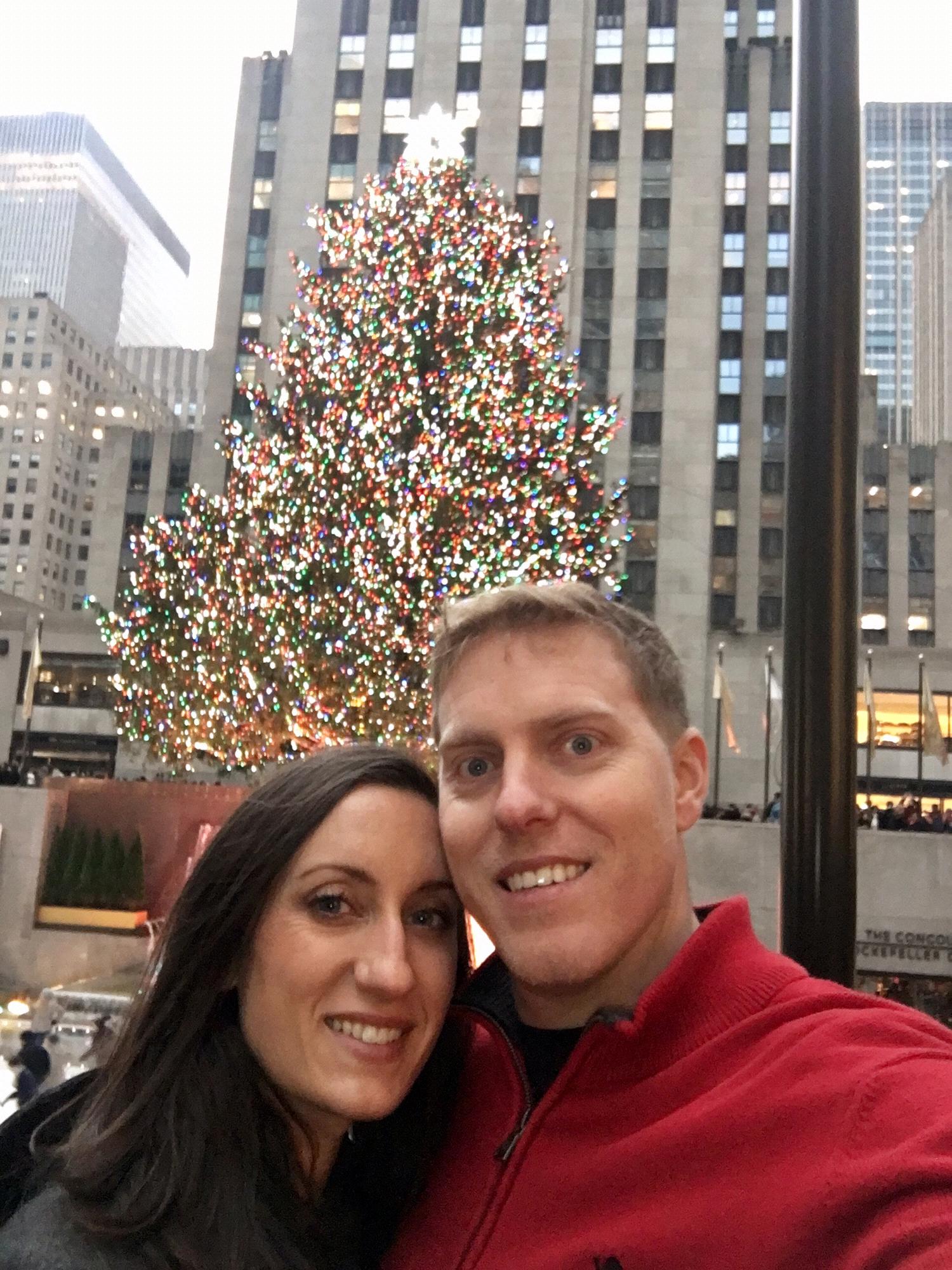 Rockefeller Christmas tree, NYC