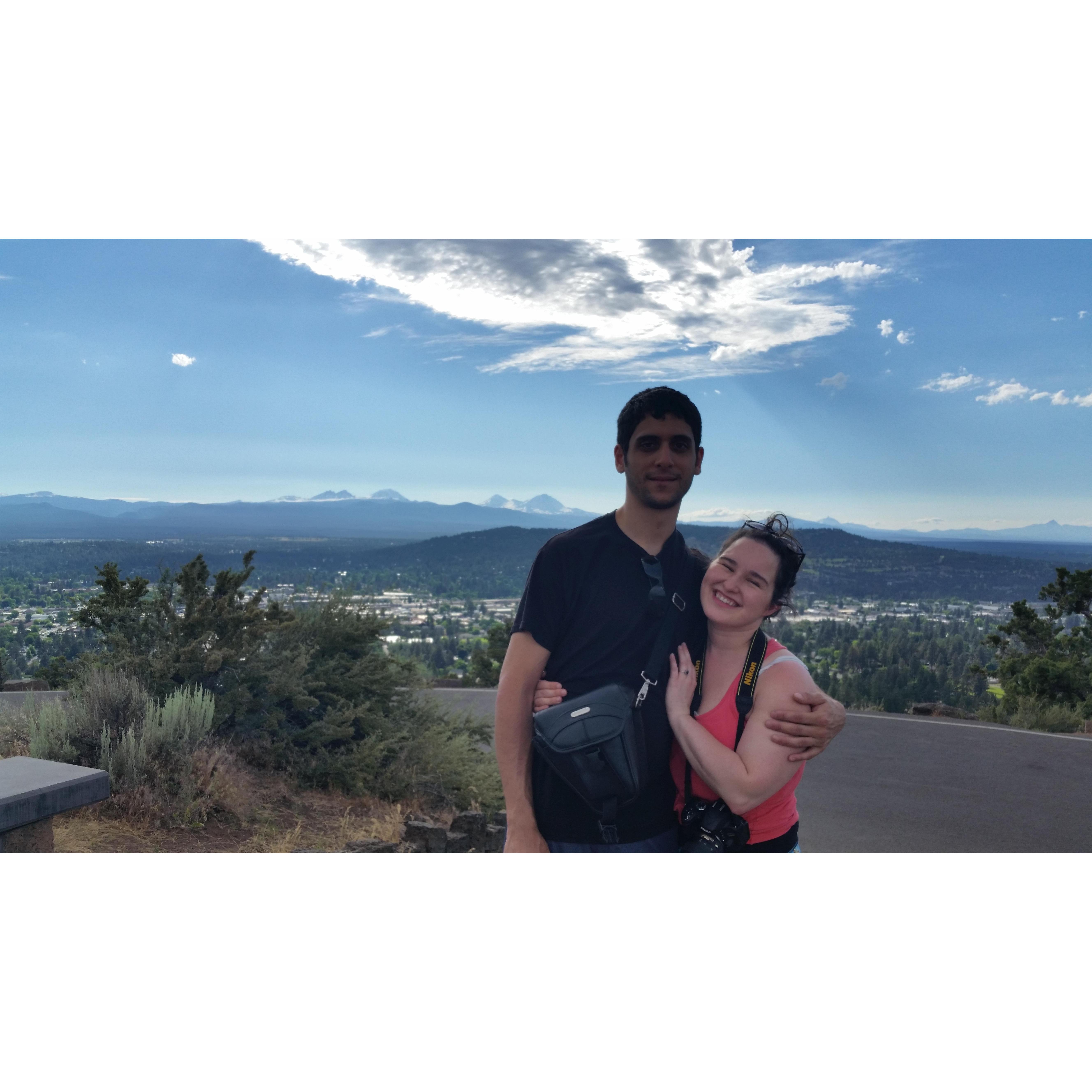 On top of the world (or just a tall Butte) In Bend, OR