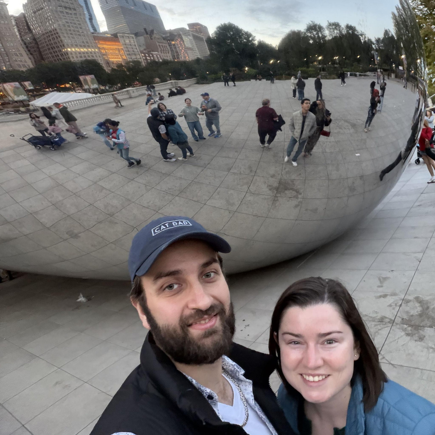 Seeing the iconic bean in Chicago