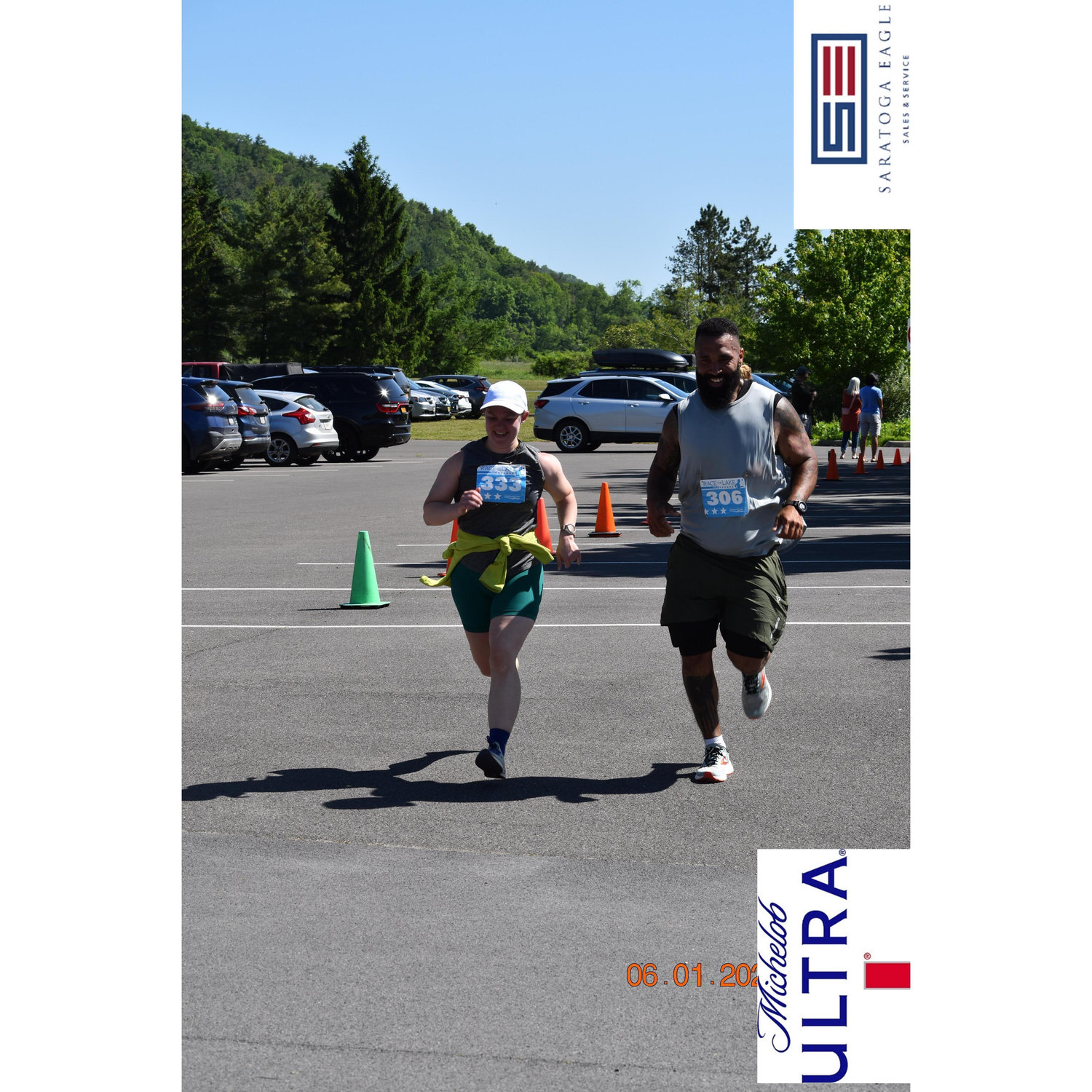 First Half Marathon Together! Cooperstown, NY, June 1, 2024