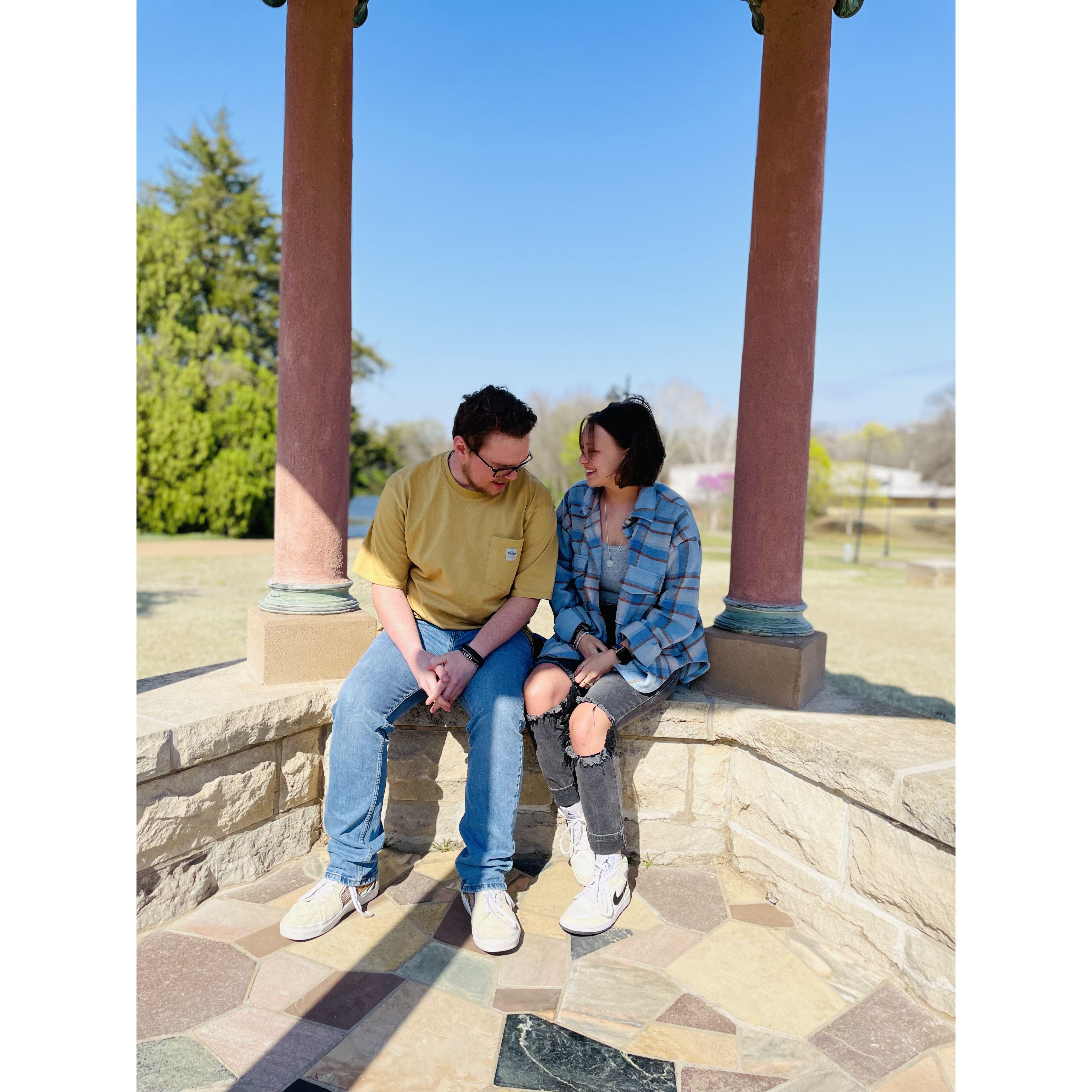 Our first time visiting the Marland Mansion together! (March 2024)