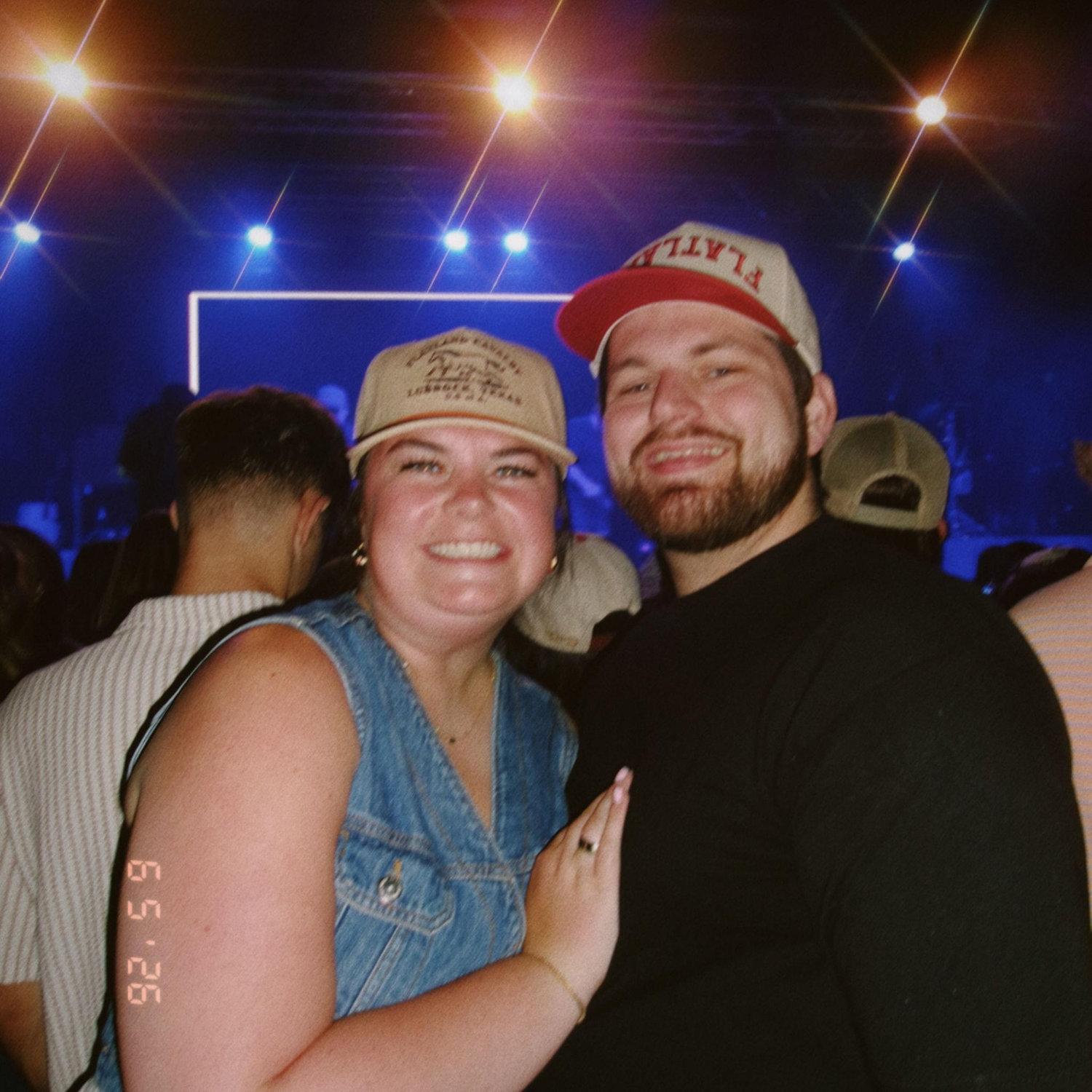 Our first concert together, Flatland Calvary!
