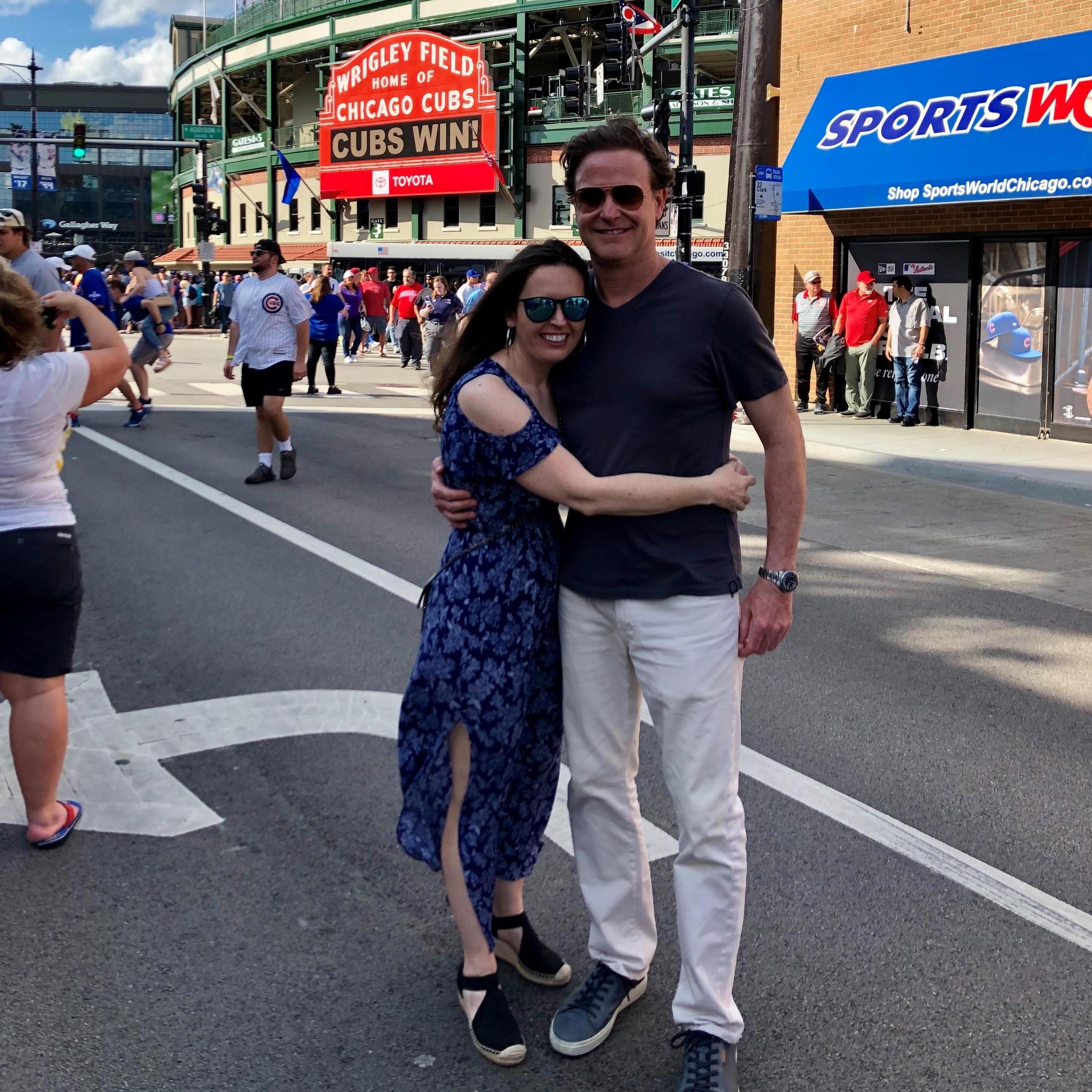 Moira's happy place... Go Cubs go