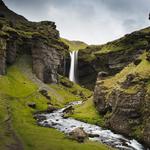 Kvernufoss Waterfall