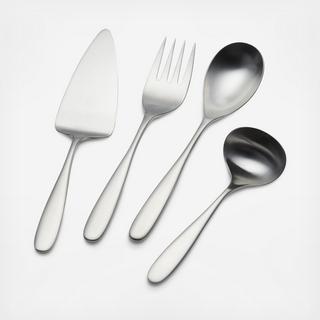 Stanton Satin 4-Piece Serving Set, Service for 1