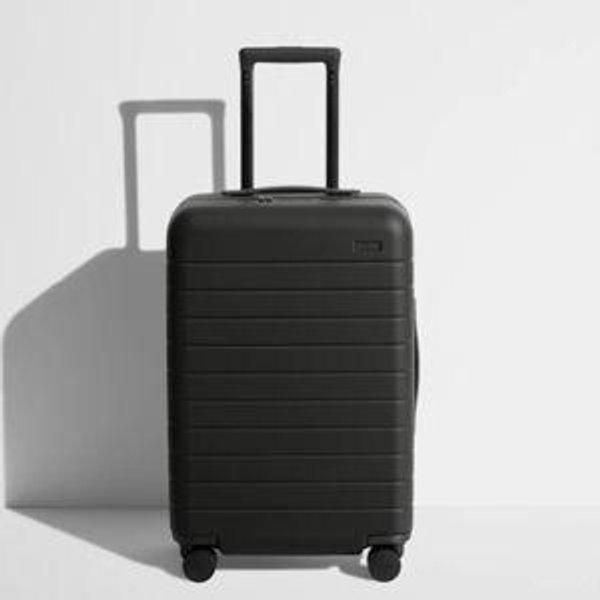 The Bigger Carry-On suitcase in Jet Black | Away