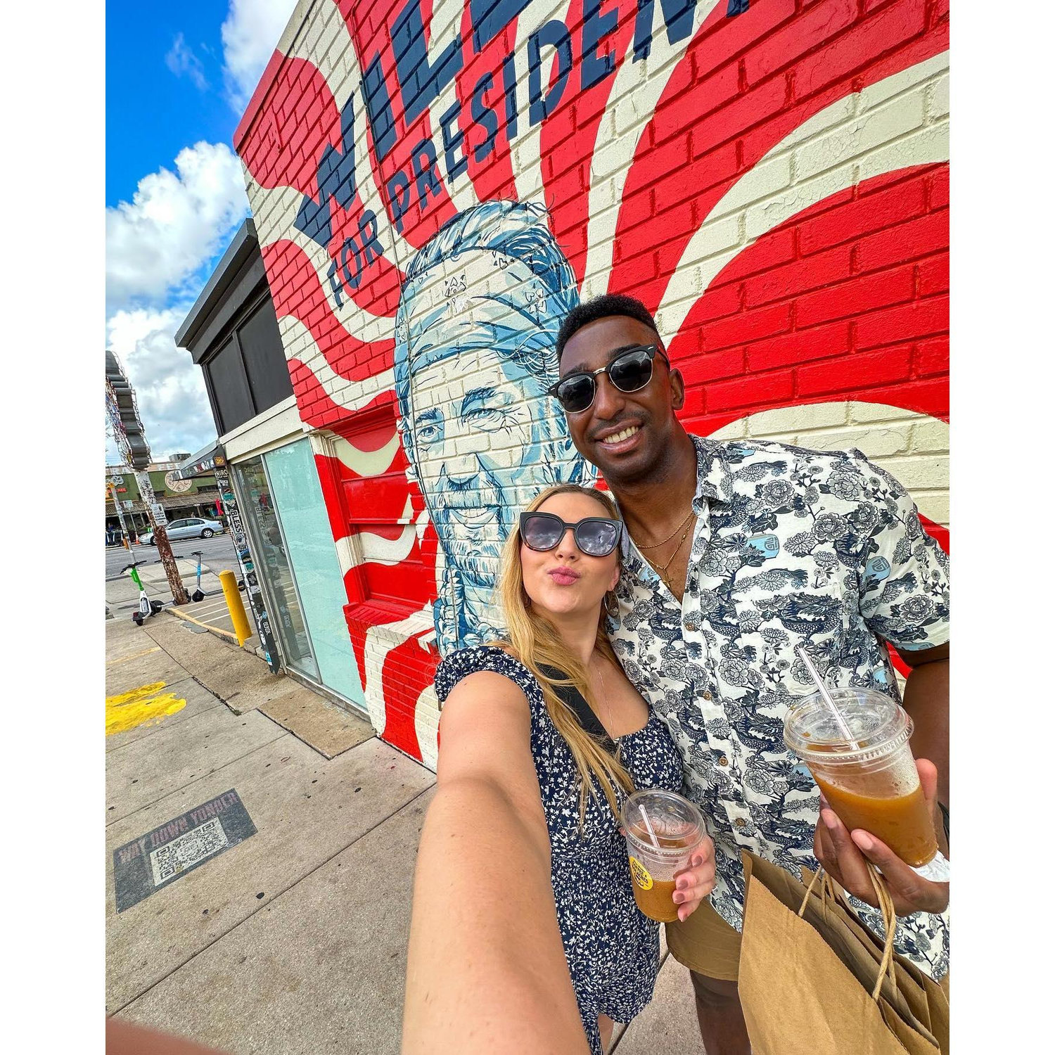 First time in Austin, Texas.