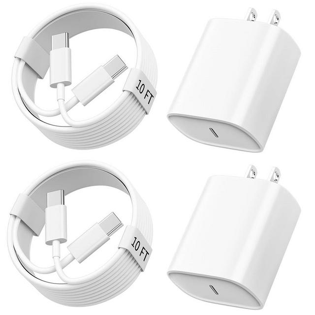 iPhone 15 Charger Fast Charging, iPad Charger 10 FT Long USB C to C Charging Cable Cord with 20W iPhone Fast Charger Block for iPhone 15/15 pro/15 pro max/15 Plus, iPad Pro11/12.9/air 5/4, Samsung