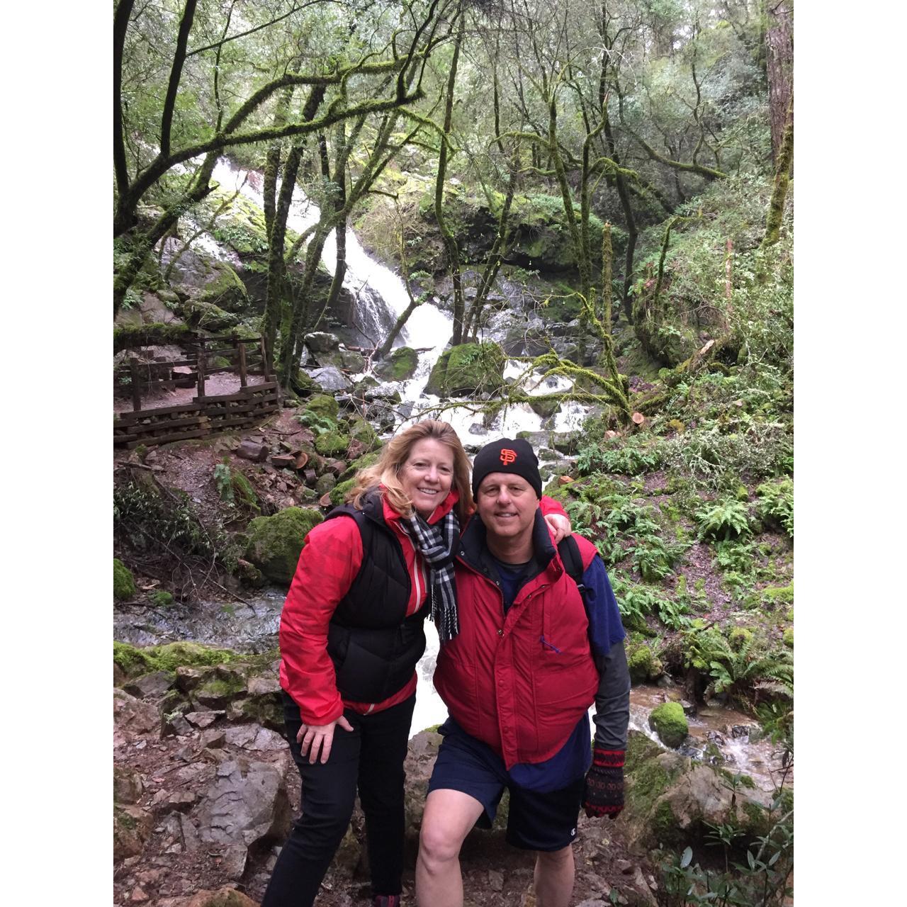 New Years Day Hike  on Mt Tam