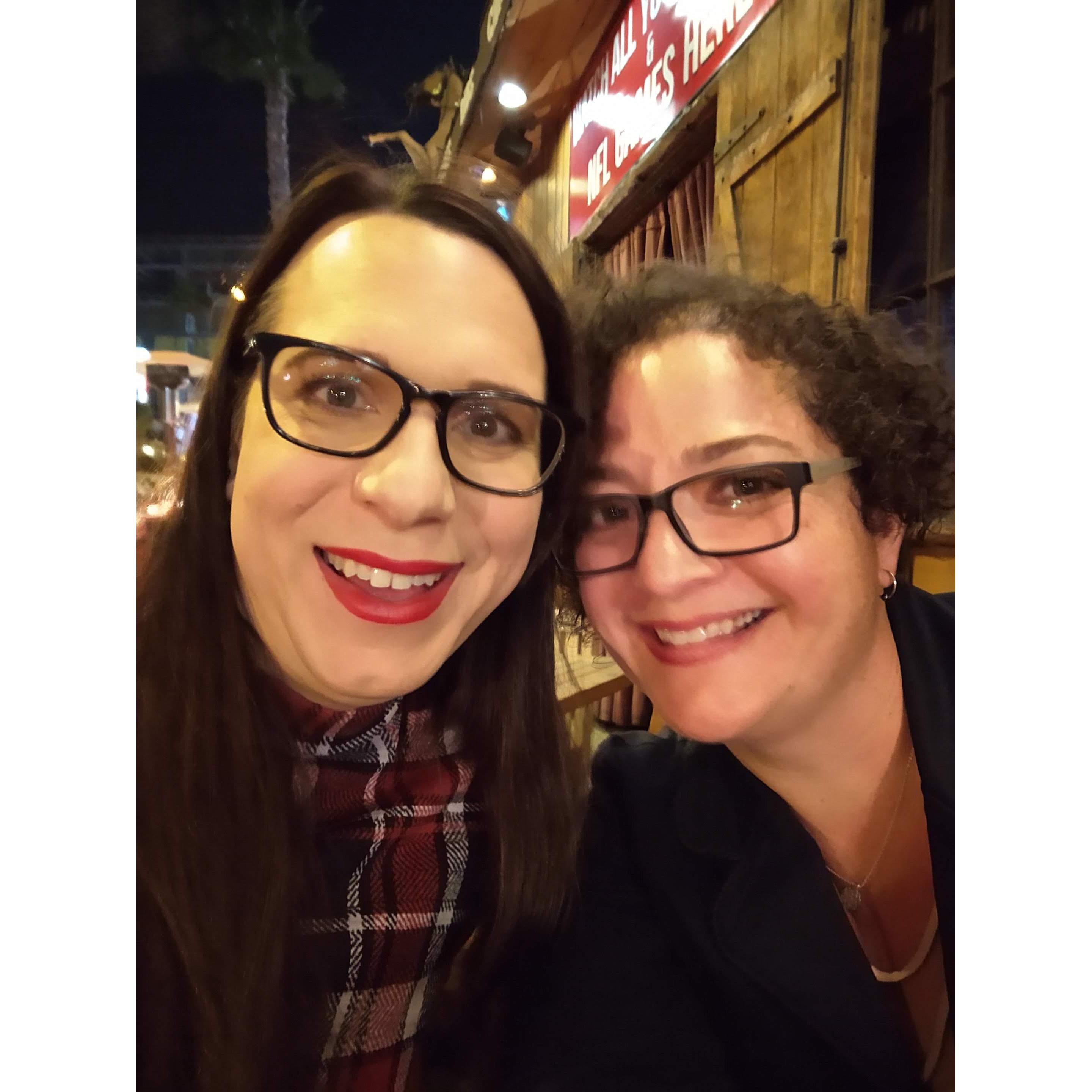 About to see Margaret Cho for the 1st time together - Oct 2019