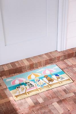 Sea Dogs Coir Printed Doormat