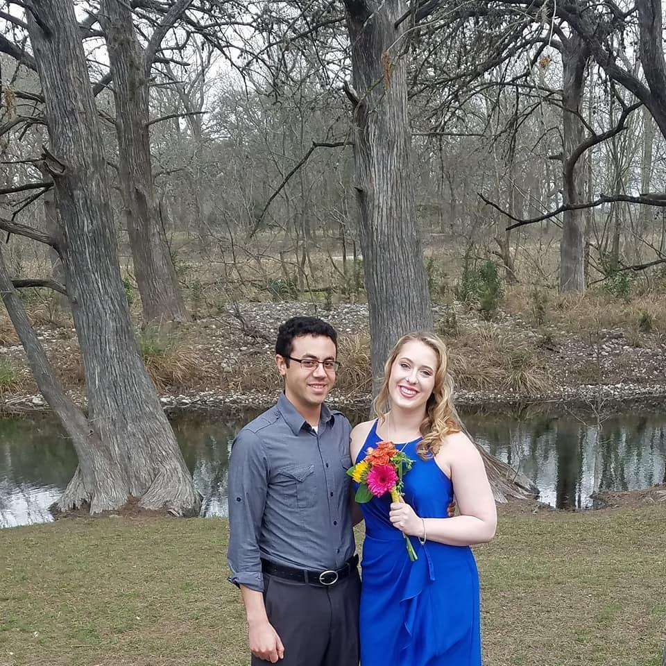 Odessa for Shelby's wedding