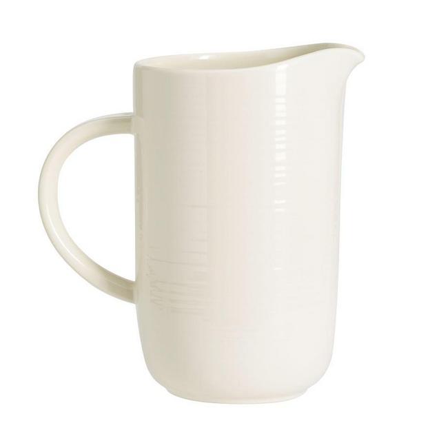 Joshua Stoneware Pitcher - Ivory