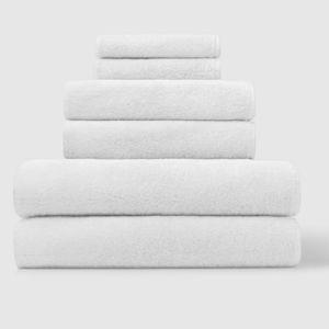 Riley Home Spa Towel Collection 6 Piece Set Color: White