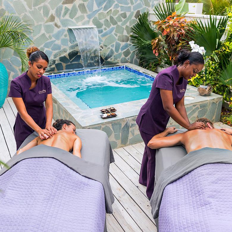 Couples Deep Tissue Massage in St. Lucia