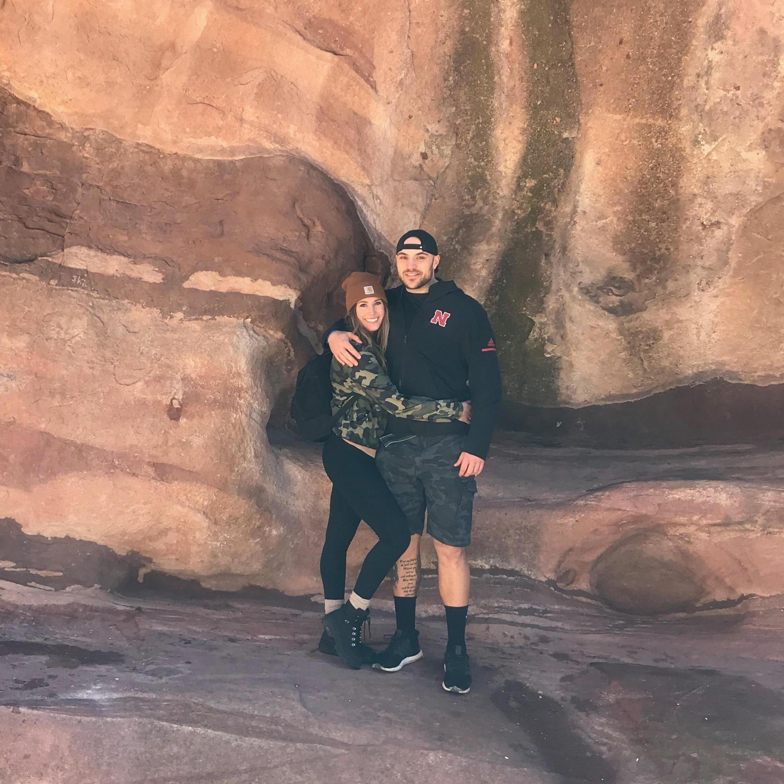 Our first vacation together, Colorado March 2019.