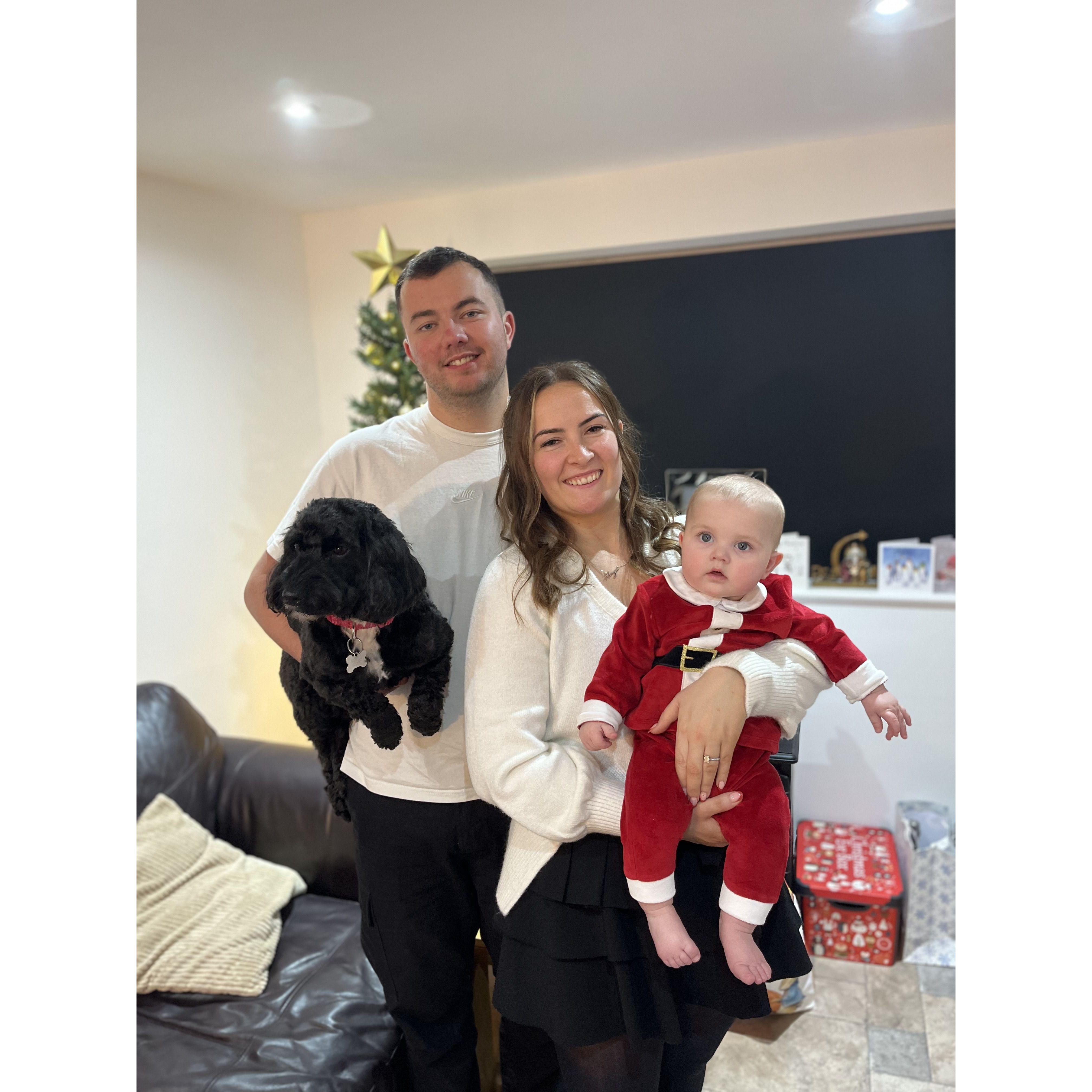 Our first family Christmas!