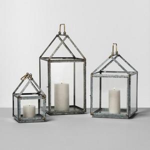Galvanized House Lantern Small - Hearth & Hand™ with Magnolia