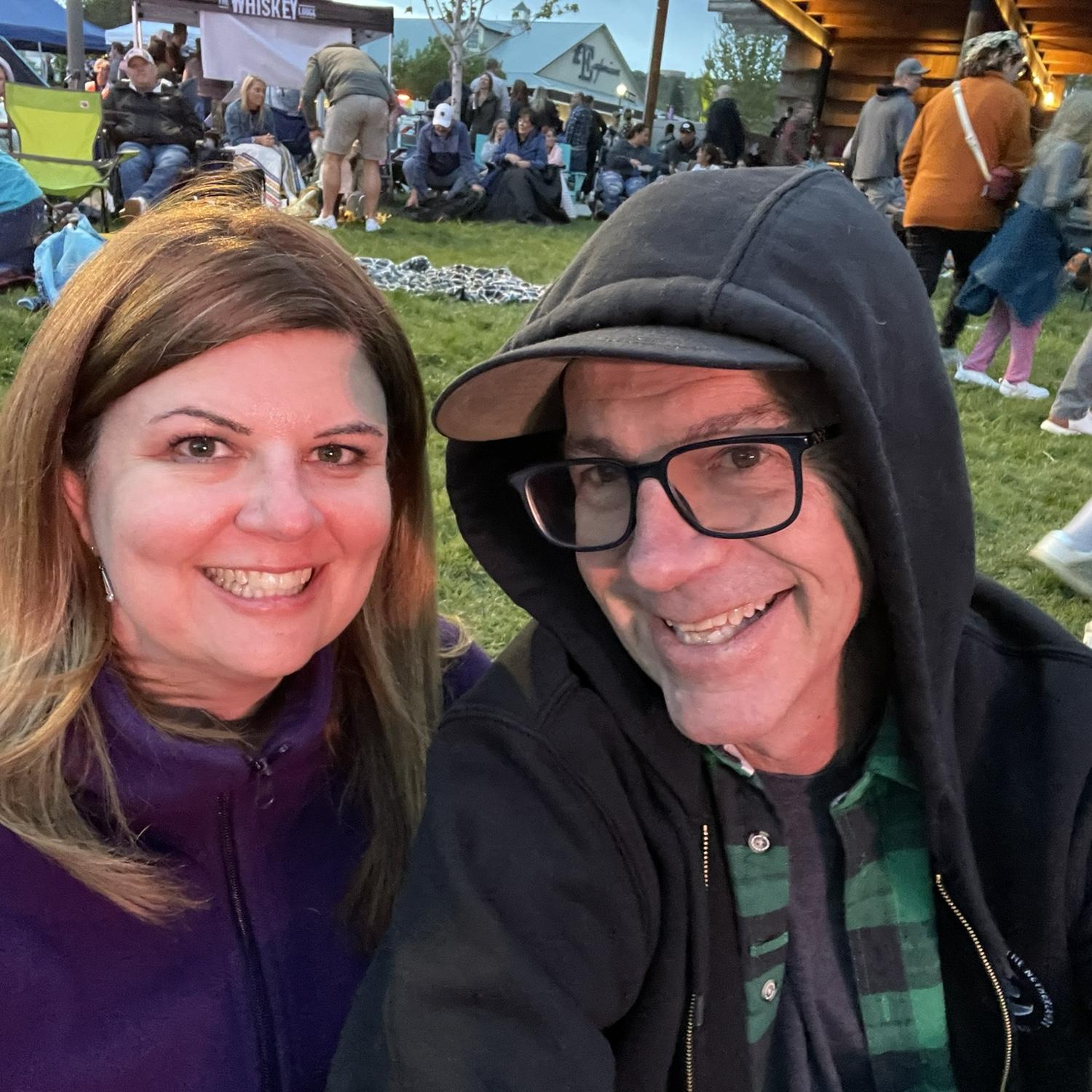 Concert in the park, Castle Rock, CO May 2024