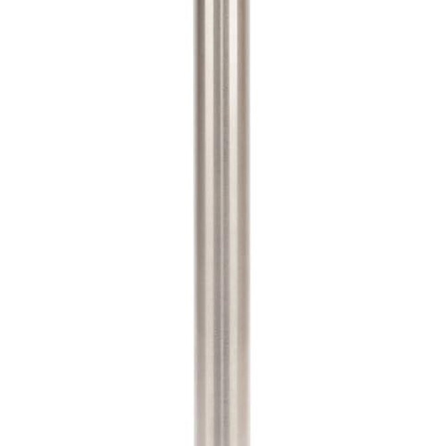 Paper Towel Holder Countertop, Heavy Weighted Marble Base Paper Towels Holder for Kitchen Counter, Modern Standing Papertowel Roll Holders(Brushed Nickel Stainless Steel Bar, White Natural Marble)
