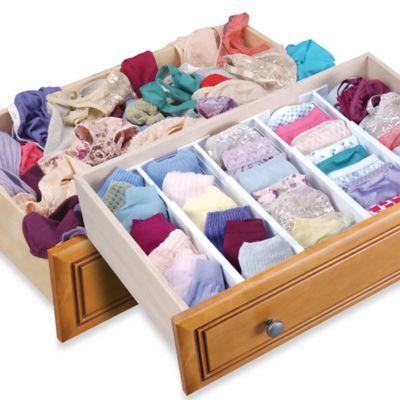 Dream Drawer™ Expandable Spring Loaded Drawer Dividers (Set of 2)