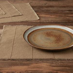 Linen Placemats (Set of 4) | Color: OLIVE