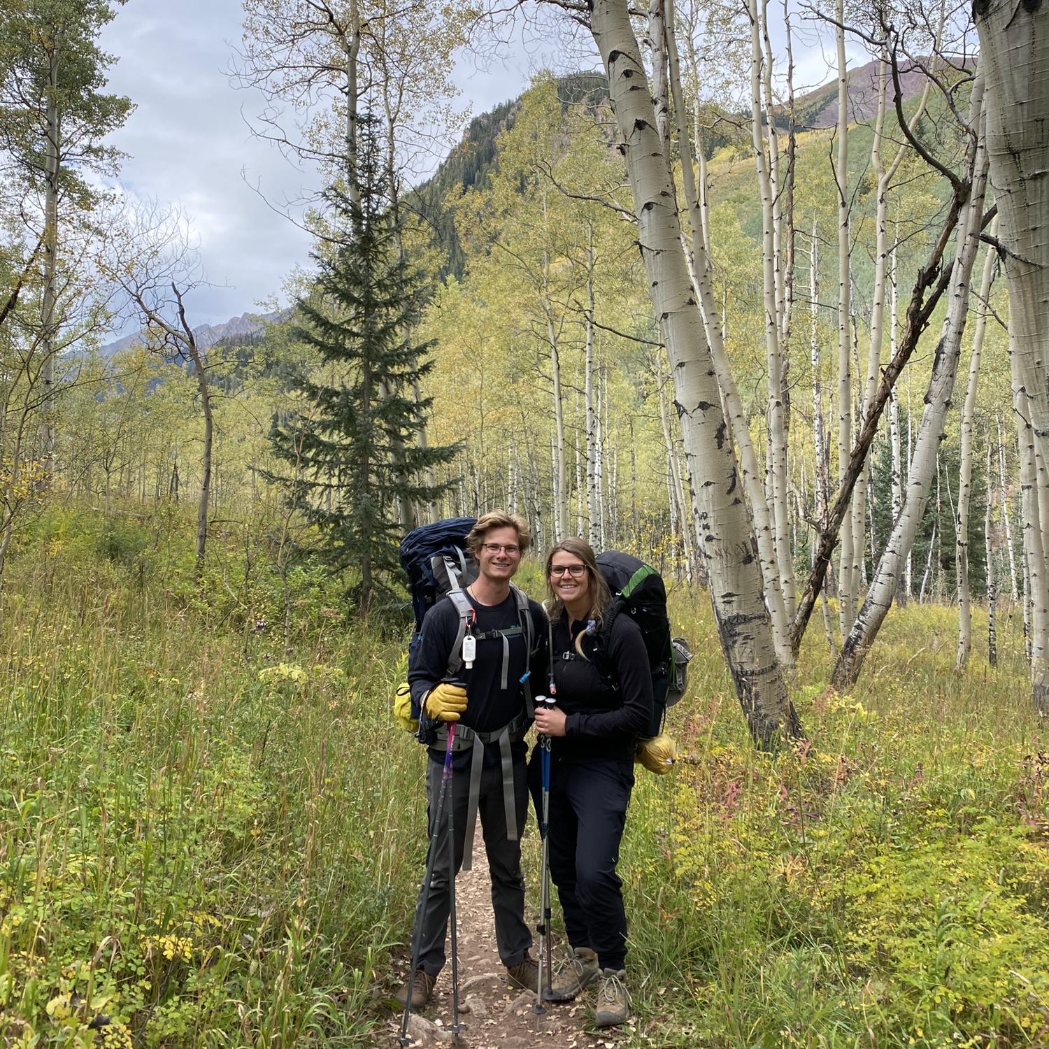 Backpacking in the rain!