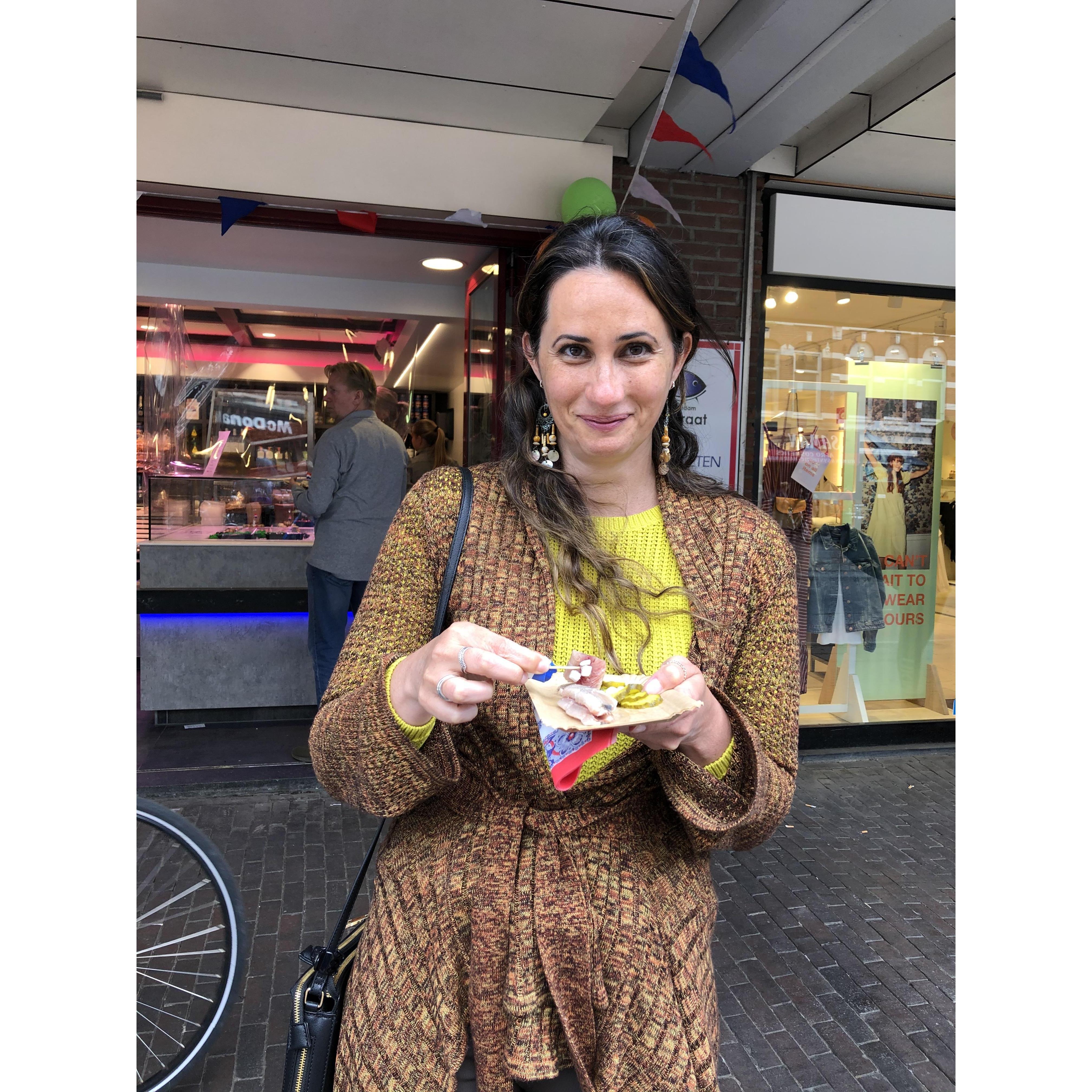Carminha's first haring (herring)
