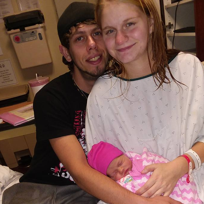the day we welcomed our 1st daughter
